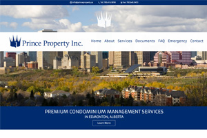 Prince Property website