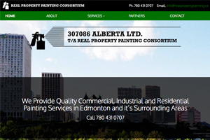 Real Property Painting website